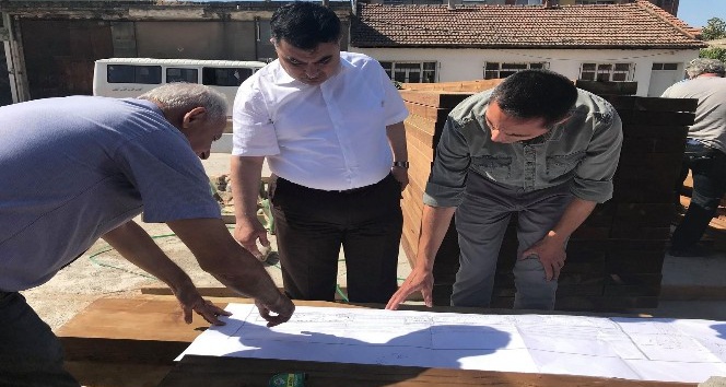 Köşk Belediyesi, Tren Garında restorasyon çalışmalarını sürdürüyor