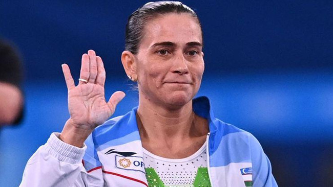 8 kez Olimpiyatlara katılan Chusovitina, 46 yaşında emekli oldu