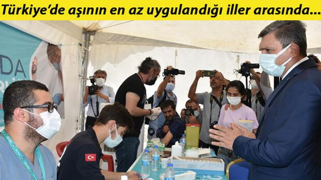Batman, Türkiye'de aşının en az uygulandığı kentler arasında... Vali Şahin, 'Maalesef kötü bir haberim var' diyerek çağrı yaptı