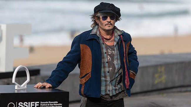 ABD’li aktör Johnny Depp, İspanya’da Donostia Ödülü’nü aldı
