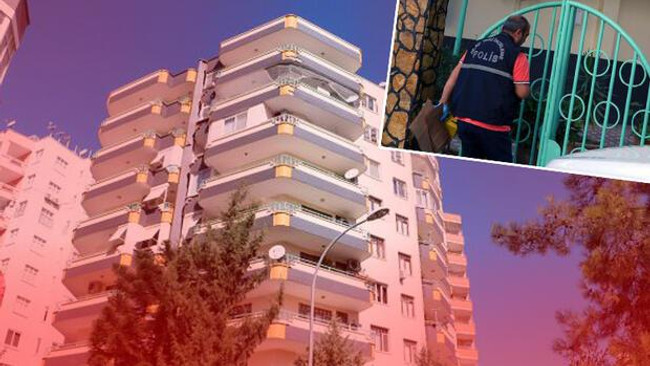 Adana'da feci ölüm! Ayağı kayınca balkon kapısına çarptı, cam boğazına saplandı