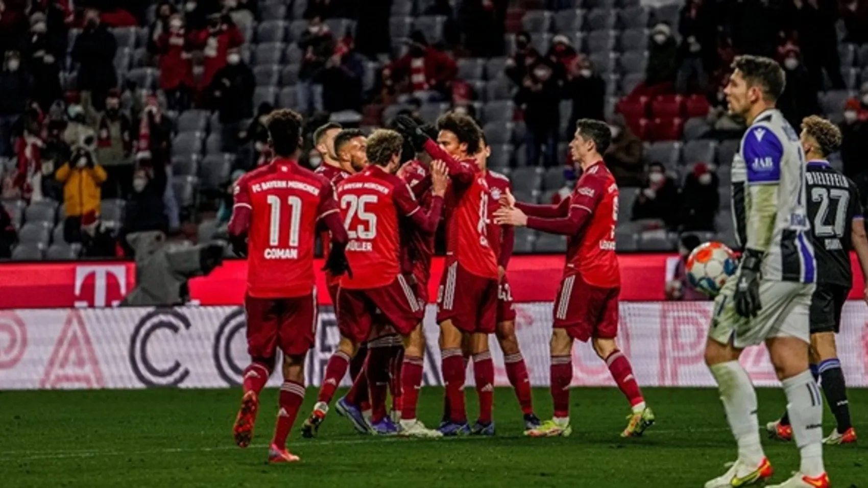 Bayern Münih golü 71'inci dakikada buldu