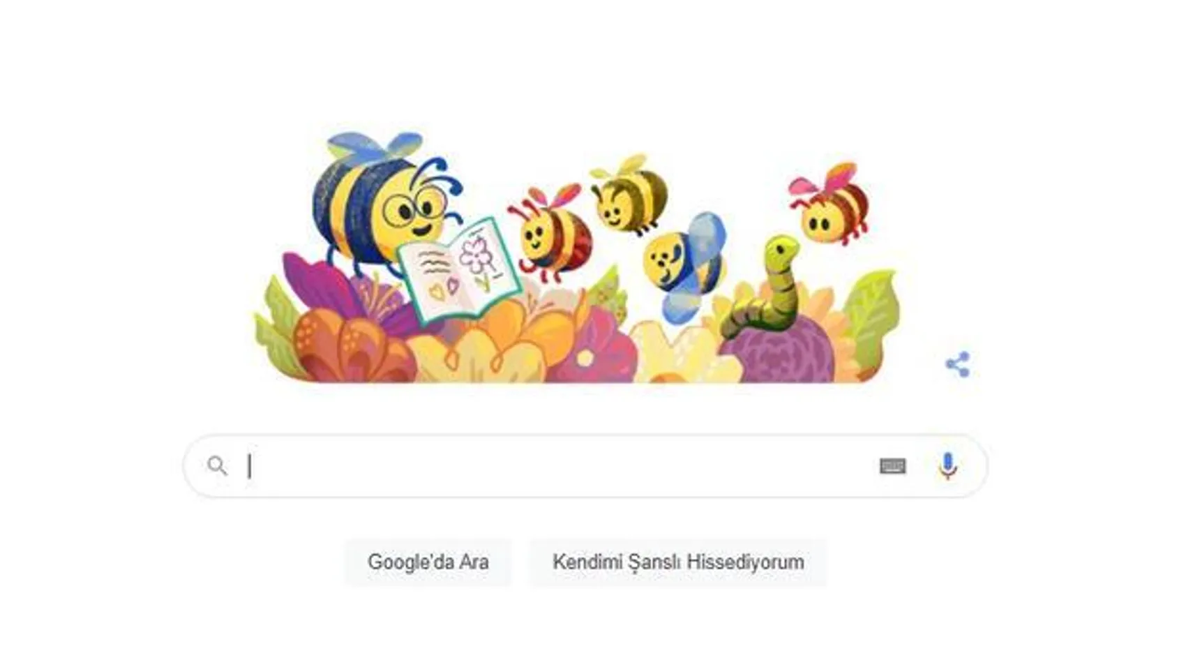 Google'dan Öğretmenler Günü Kutlu Olsun doodle'ı! 24 Kasım Öğretmenler Günü'nü unutmadı