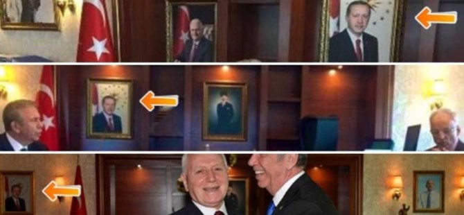 Mansur Yavaş'ın odasında 'Erdoğan' detayı