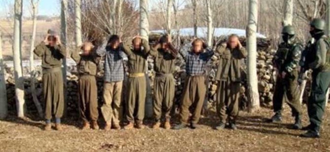 PKK'da çöküş hızlandı! 127 terörist teslim oldu