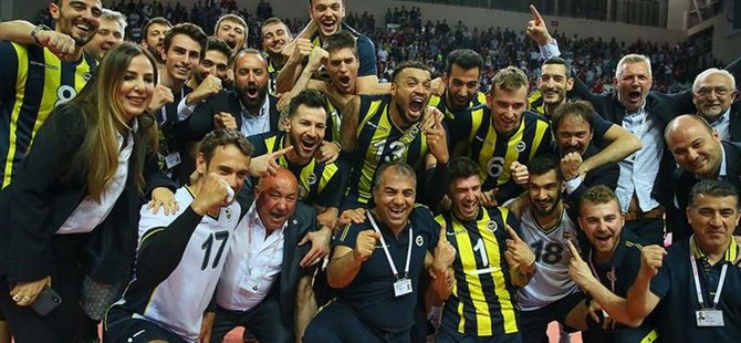 Voleybol Efeler Ligi'nde Fenerbahçe şampiyonu oldu