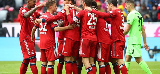 Bayern Münih farklı kazandı