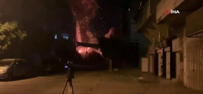 İsrail ordusu Gazze'de bir binayı daha vurdu
