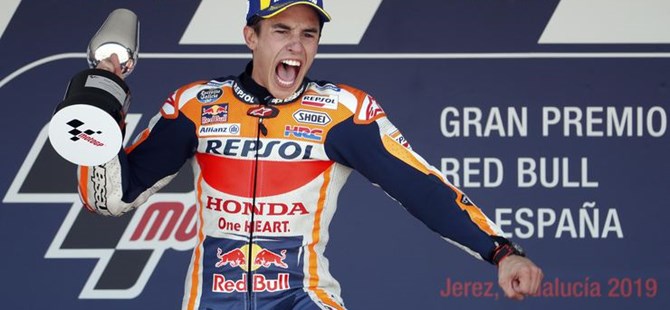 MotoGP İspanya Grand Prix'sini Marc Marquez kazandı