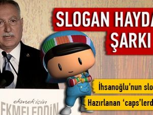 İhsanoğlu'nun sloganı Twitter'ı salladı