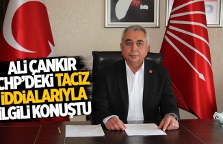 İl Başkanı Çankır CHP'deki taciz iddialarıyla ilgili konuştu